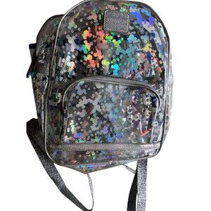 Loungefly disney parks Mickey mouse Magic mirror Metallic mini backpack